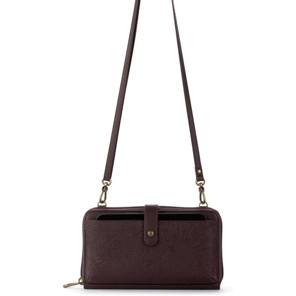 Sakroots Arcadia Large Recycled Material Smartphone Crossbody Women’s Bag
